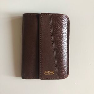 NWOT Balenciaga Leather Trifold Wallet/Coin Purse